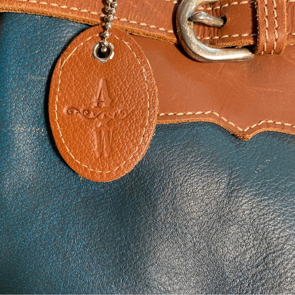 American West Genuine Leather Shoulder Bad - Picture 15 of 16